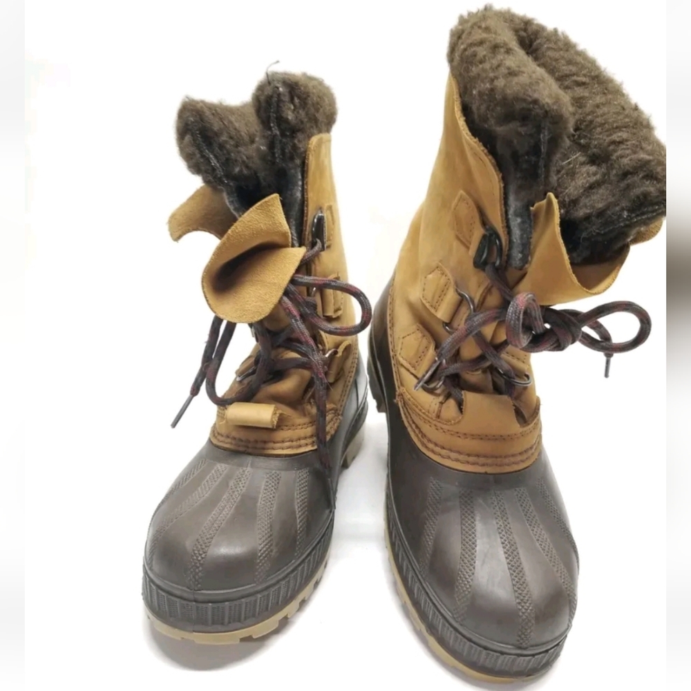 Vintage Sorel Kaufman Women's Size 6 Canadian Made Duck Boots Caribou Style